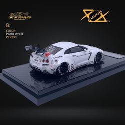 Error404 LB-Works Skyline GT-R R35 Pearl White 1:64 (ONLINE ORDER ONLY)