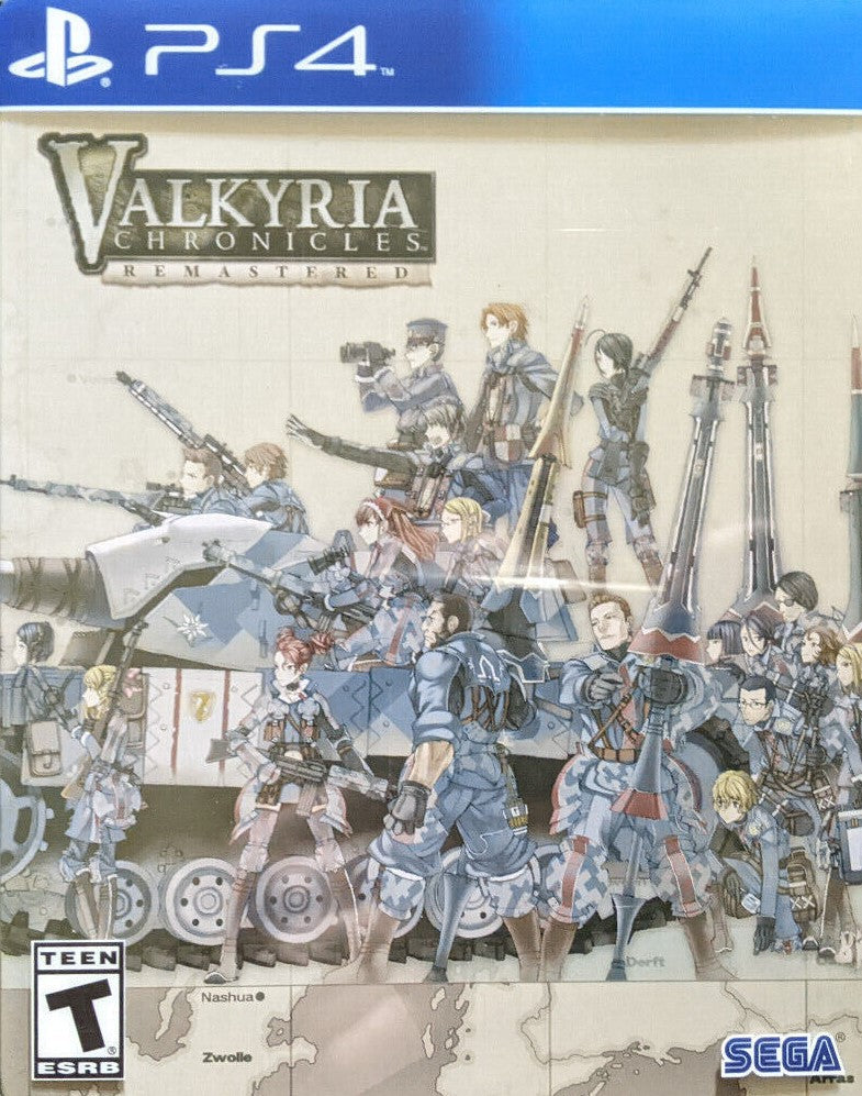 Valkyria Chronicle Remastered: Special Edition Squad 7 Armored Case Steelbook (Playstation 4) (Online Only)