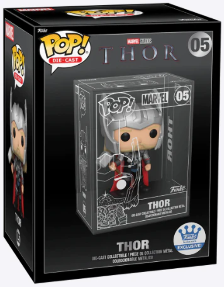 Funko Pop! Die Cast Thor #05 (ONLINE ORDER ONLY)