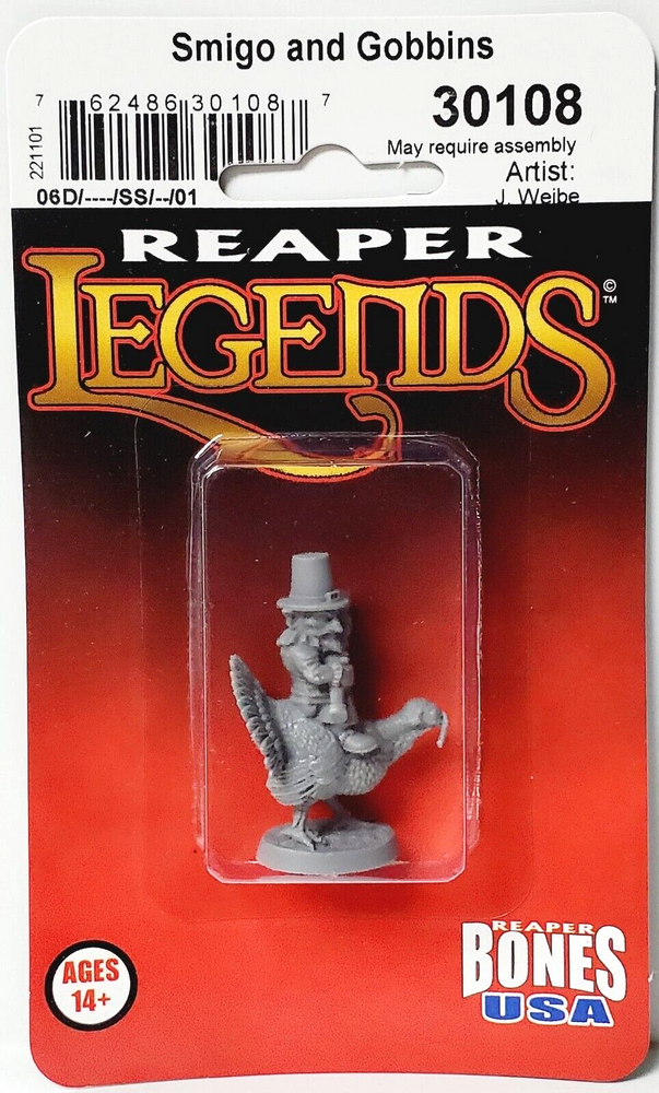 Reaper Legends: Smigo and Gobbins (Thanksgiving) (ONLINE ORDER ONLY)