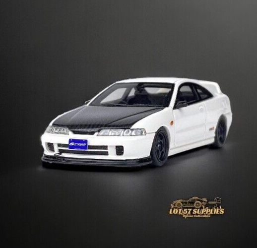 Nice Auto Honda Integra DC2 in White 1:64 Resin Limited to 399 Pcs (ONLINE ORDER ONLY)