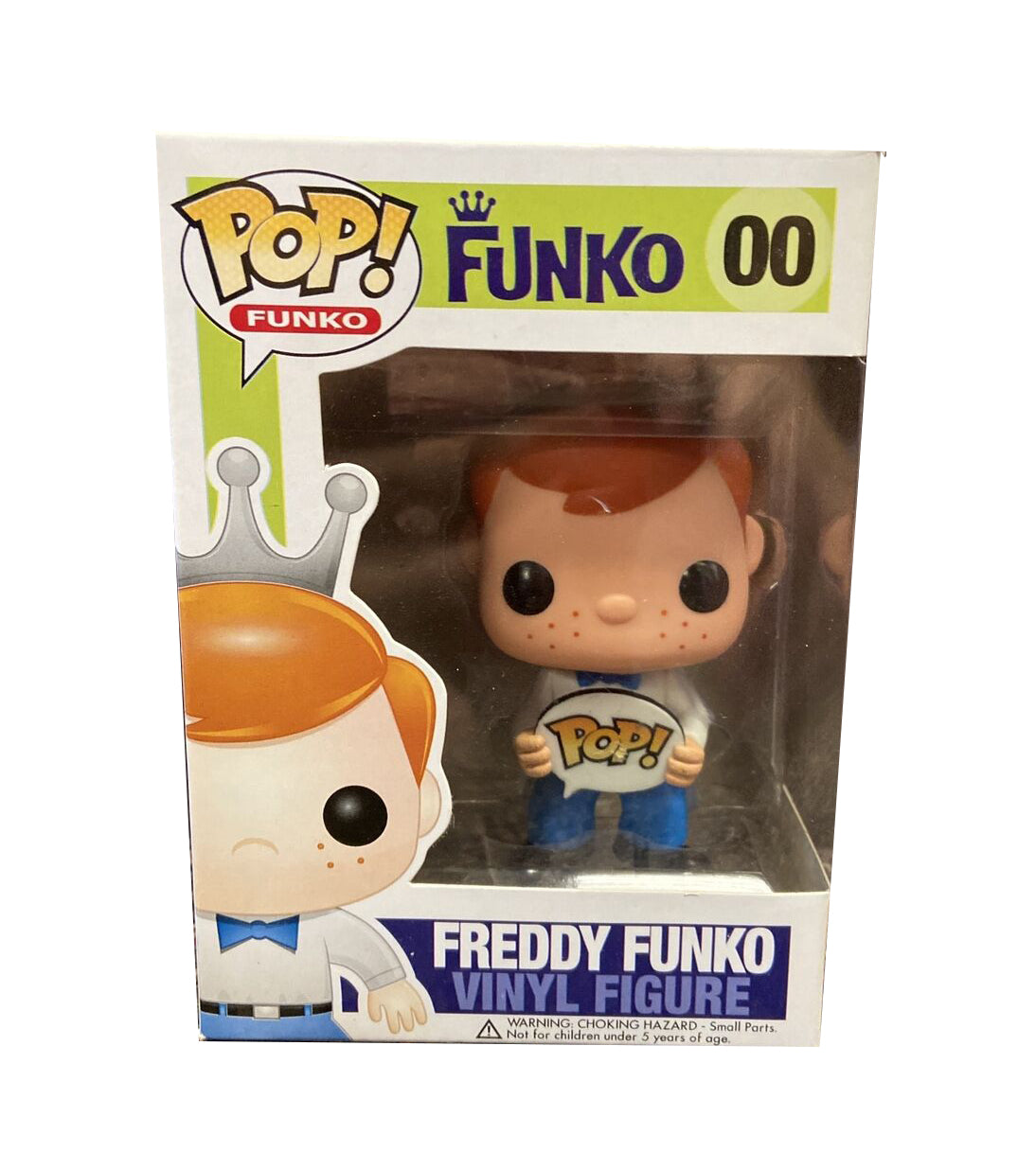 Freddy Funko (Blue Tie, Pop! Sign) 00 (Online Order Only)