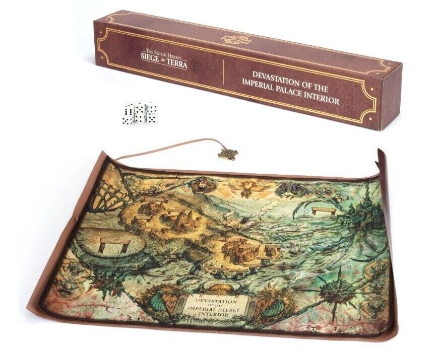 Warhammer: The Horus Heresy Siege of Terra - Devastation of the Imperial Palace Interior Map (ONLINE ORDER ONLY)
