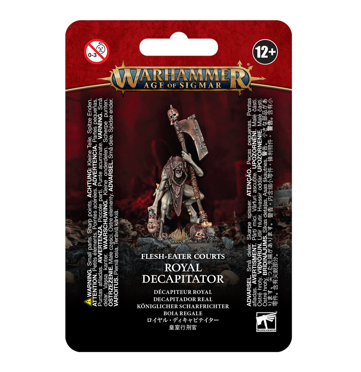 Age of Sigmar: Royal Decapitator - Flesh Eater Courts Character (ONLINE ORDER ONLY)