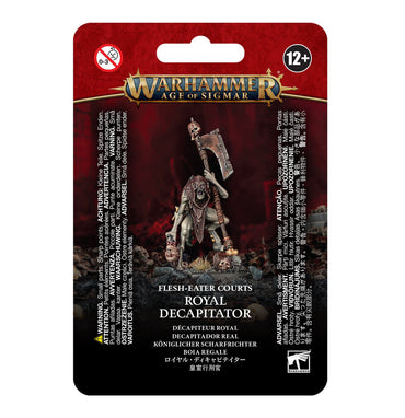 Age of Sigmar: Royal Decapitator - Flesh Eater Courts Character (ONLINE ORDER ONLY)