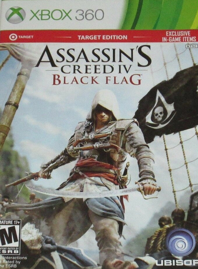 Assassin's Creed IV: Black Flag (Target Edition) (Xbox 360) (ONLINE ORDER ONLY)