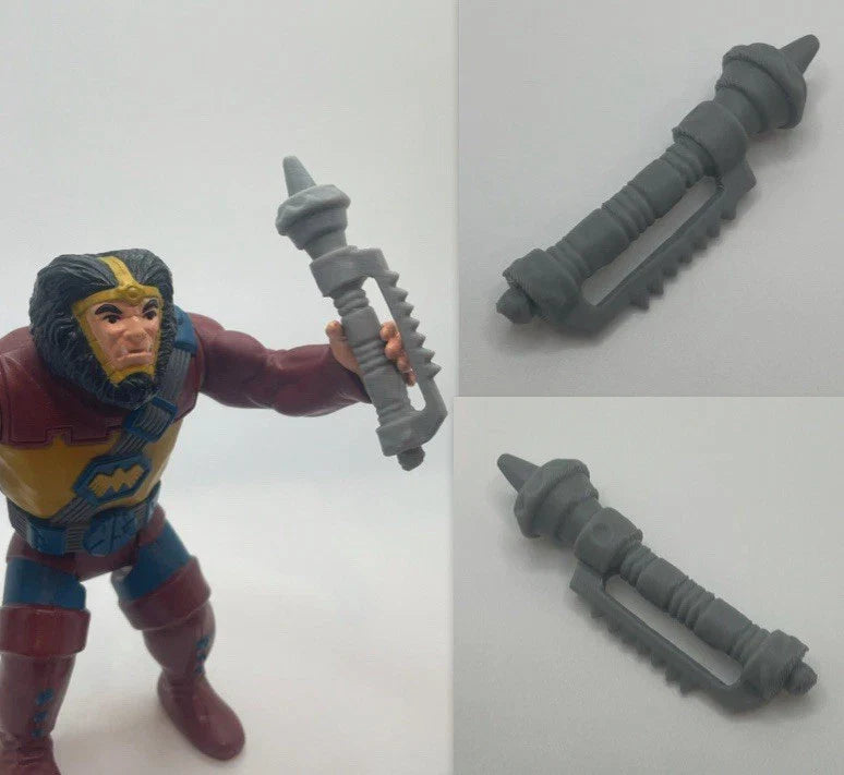 Vintage Kenner DC Super Powers Kalibak Mace Weapon Repro Part 1985 Replacement (ONLINE ORDER ONLY)