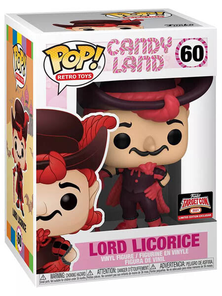 Funko POP! Retro Toys: Candy Land - Lord Licorice 60 (Target Con 2021 Exclusive) (Box Damage) (ONLINE ORDER ONLY)