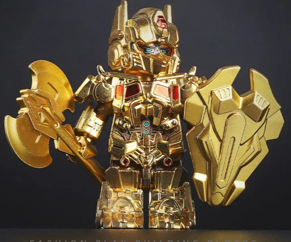 Gold Optimus Prime Custom Minifig (ONLINE ORDER ONLY)