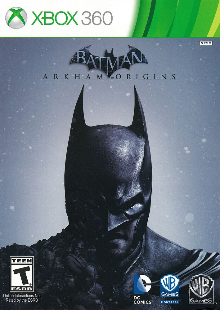 Batman: Arkham Origins (Xbox 360) (ONLINE ORDER ONLY)