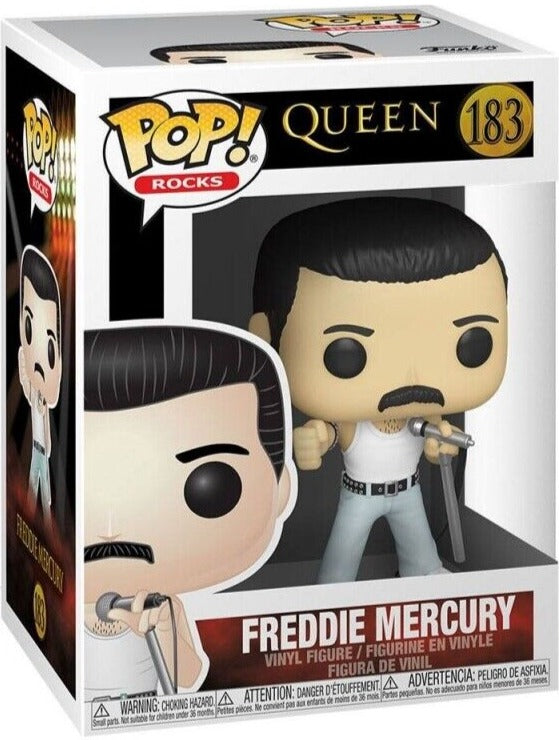 Funko Pop! Queen Freddie Mercury #183 (ONLINE ORDER ONLY)