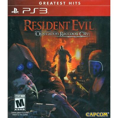 Resident Evil Operation Raccoon City (Greatest Hits) (PlayStation 3) (ONLINE ORDER ONLY)