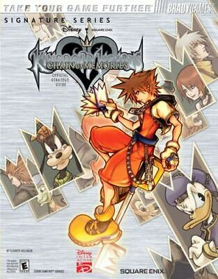 Kingdom Hearts: Chain Of Memories (Game + Strategy Guide) (Gameboy Advance) (ONLINE ORDER ONLY)