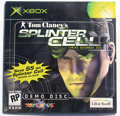 Tom Clancy's Splinter Cell (Demo Disc) (Xbox) (ONLINE ORDER ONLY)