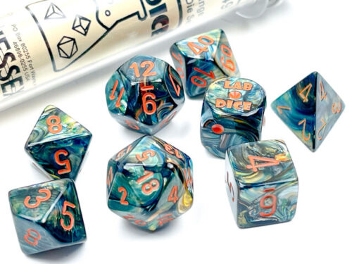 CHESSEX: POLYHEDRAL LAB DICE DICE SETS (Online Order Only)