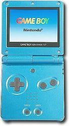 Surf Blue Gameboy Advance SP (Gameboy Advance) (ONLINE ORDER ONLY)