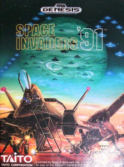 Space Invaders 91 (Sega Genesis) (ONLINE ORDER ONLY)