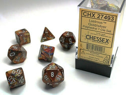 Chessex: Polyhedral Lustrous Dice sets (Online Order Only)