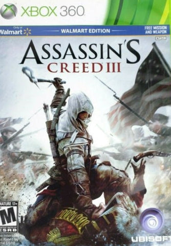 Assassin's Creed III (Walmart Edition) (Xbox 360) (ONLINE ORDER ONLY)