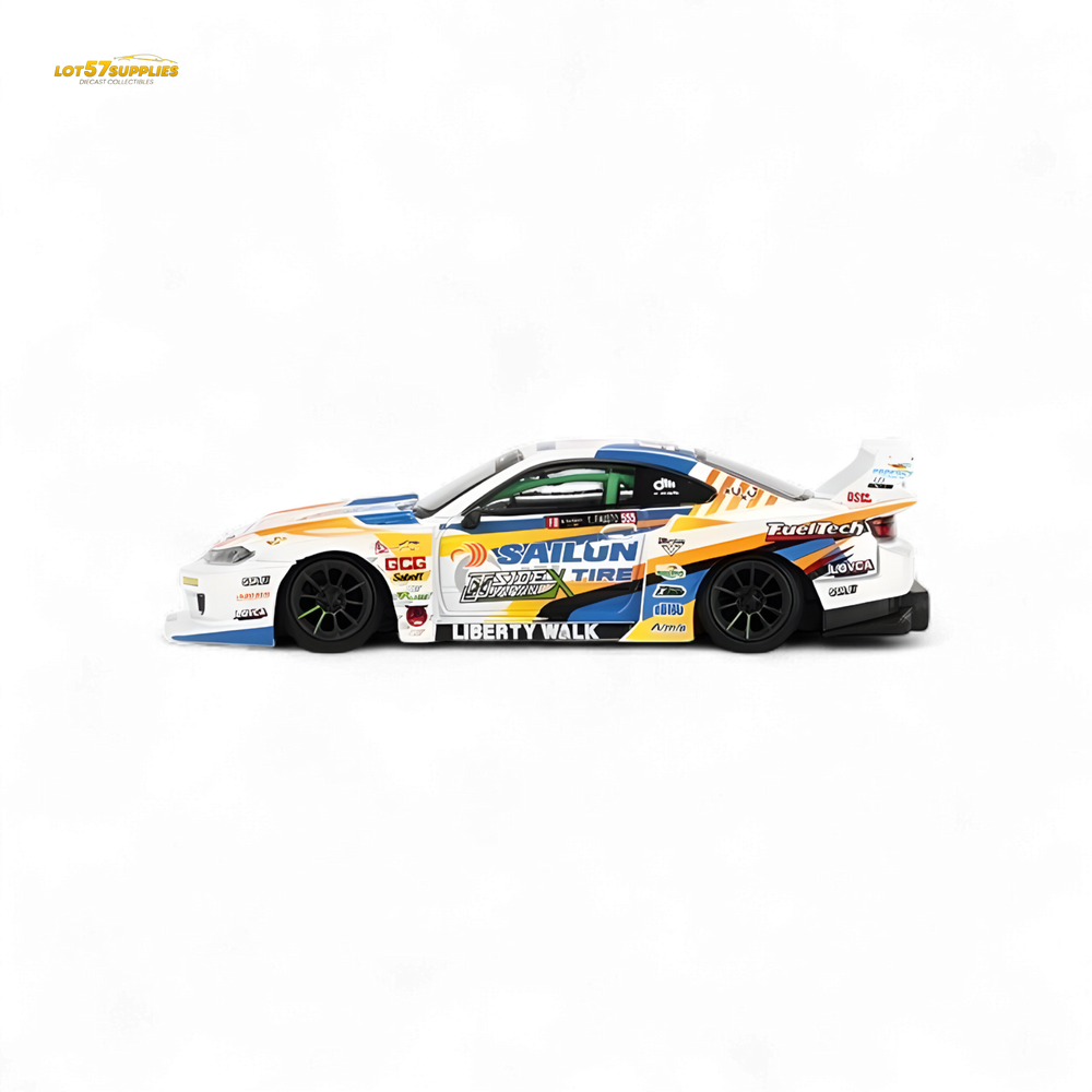 Mini-GT Nissan LB-Super Silhouette S15 Silvia 2023 Formula Drift Japan #895 1:64 (ONLINE ORDER ONLY)