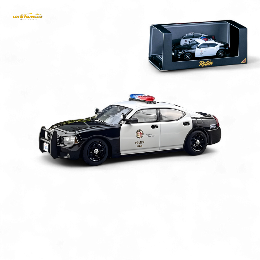 Rollin 1:64 LAPD Charger 06 Los Angeles Police (ONLINE ORDER ONLY)