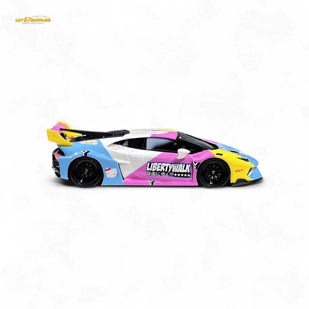 (Pre-order) Flame Huracan LP610-4 LWBK WideBody Resin - 1:64 (ONLINE ORDER ONLY)