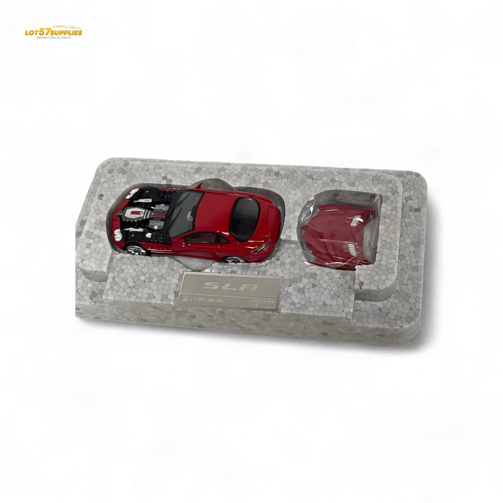 Street Weapon Mercedes Benz McLaren SLR in Red With Detachable Hood 1:64 (ONLINE ORDER ONLY)