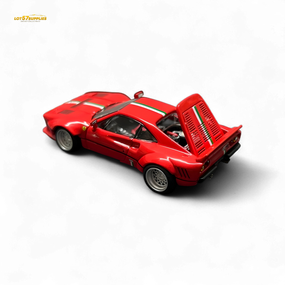 Hone Model 64 288GTO Wide-Body - Latte Art Red 1:64 (ONLINE ORDER ONLY)