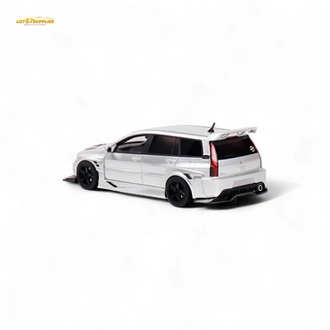 Error404 Mitsubishi Lancer EVO 9 IX Wagon - Glossy Silver 1:64 (ONLINE ORDER ONLY)