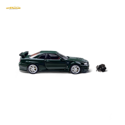 PGM Nissan GTR R34 Z-TUNE - British Green 1:64 Ordinary (ONLINE ORDER ONLY)