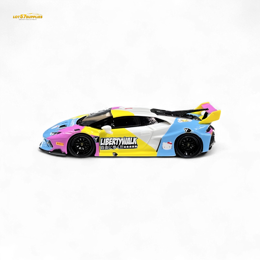 (Pre-order) Flame Huracan LP610-4 LWBK WideBody Resin - 1:64 (ONLINE ORDER ONLY)