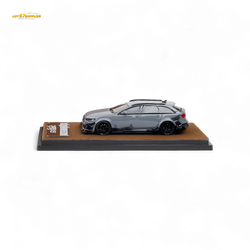 (Pre-Order) Qidian Model Audi RS6 Avant (C7) Crock Station wagon DTM Wide-Body Modified - Cement Grey 1/64 (ONLINE ORDER ONLY)