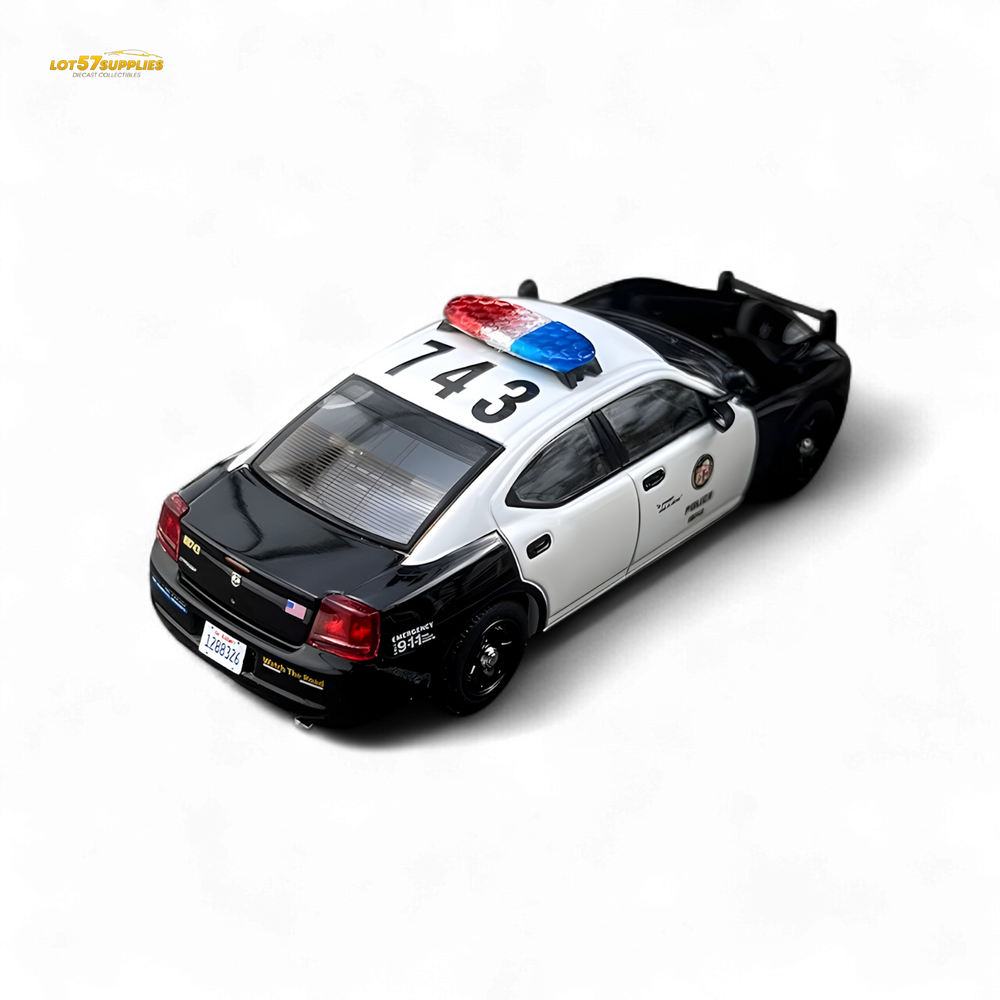 Rollin 1:64 LAPD Charger 06 Los Angeles Police (ONLINE ORDER ONLY)
