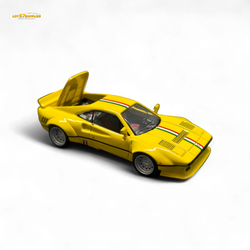 Hone Model 64 288GTO Wide-Body - Latte Art Yellow 1/64 (ONLINE ORDER ONLY)