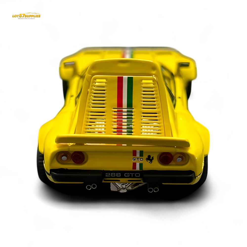 Hone Model 64 288GTO Wide-Body - Latte Art Yellow 1/64 (ONLINE ORDER ONLY)