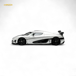 Guo Ji Agera RS Panda 1:64