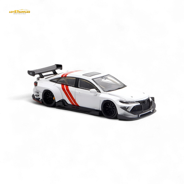 (Pre-Order) LMF Toyota Avalon Modified Concept - White Livery 1:64 (Online Order Only)