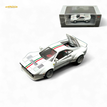 Hone Model 64 288GTO Wide-Body - Latte Art White 1:64 (ONLINE ORDER ONLY)