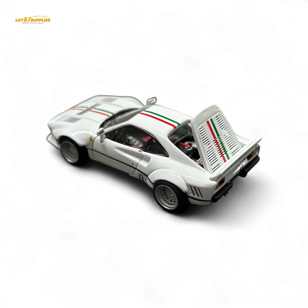 Hone Model 64 288GTO Wide-Body - Latte Art White 1:64 (ONLINE ORDER ONLY)