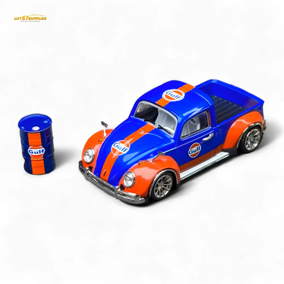 (Pre-Order) Liberty 64 Beetle Pickup - G U L F Livery 1:64 (Online Order Only)