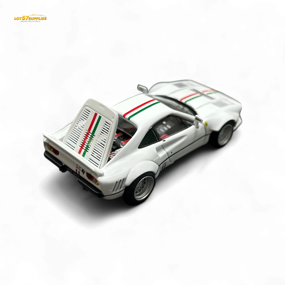 Hone Model 64 288GTO Wide-Body - Latte Art White 1:64 (ONLINE ORDER ONLY)