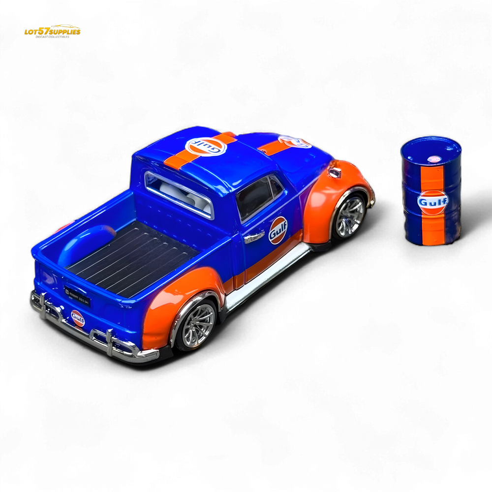 (Pre-Order) Liberty 64 Beetle Pickup - G U L F Livery 1:64 (Online Order Only)