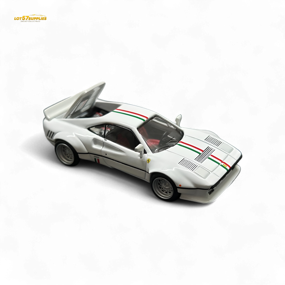 Hone Model 64 288GTO Wide-Body - Latte Art White 1:64 (ONLINE ORDER ONLY)
