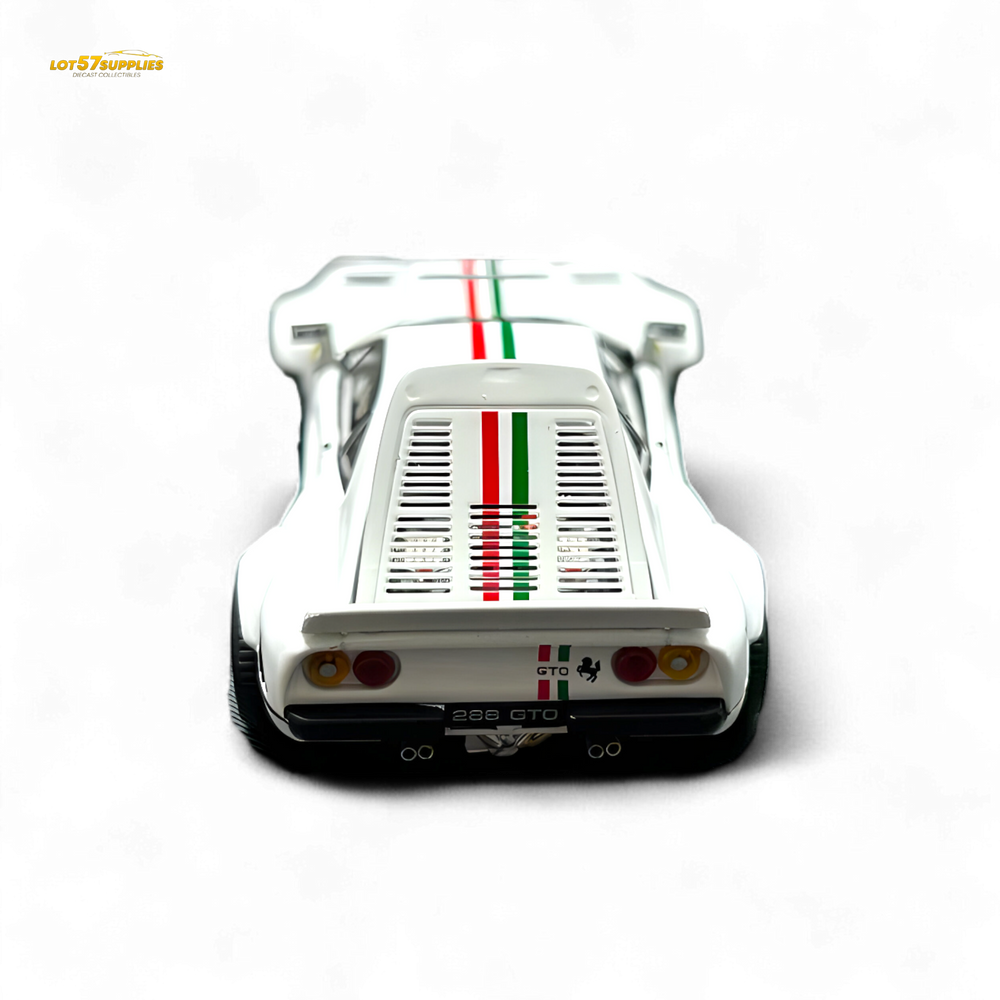 Hone Model 64 288GTO Wide-Body - Latte Art White 1:64 (ONLINE ORDER ONLY)