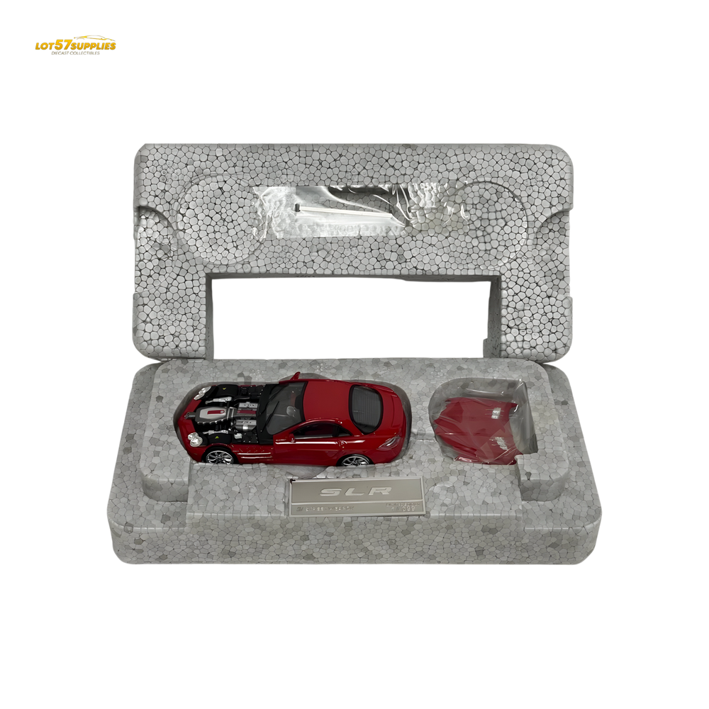 Street Weapon Mercedes Benz McLaren SLR in Red With Detachable Hood 1:64 (ONLINE ORDER ONLY)