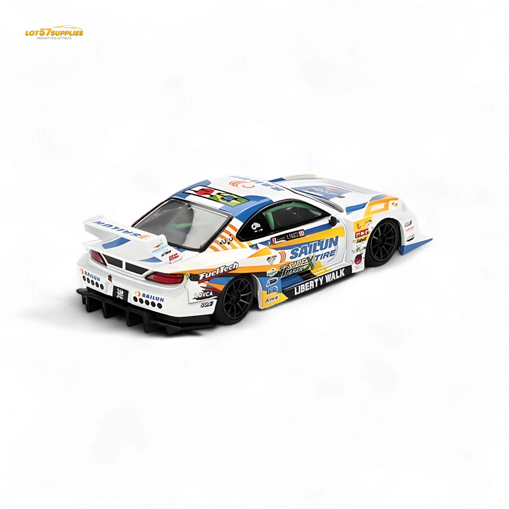 Mini-GT Nissan LB-Super Silhouette S15 Silvia 2023 Formula Drift Japan #895 1:64 (ONLINE ORDER ONLY)