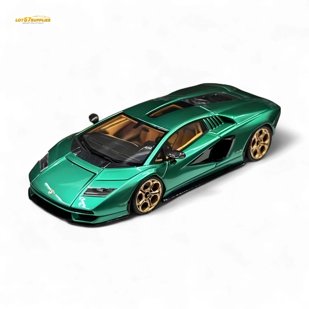Fuelme Model NEO COUNTACH LPI 800-4 VERDE ARBETE 1:64 Resin (ONLINE ORDER ONLY)