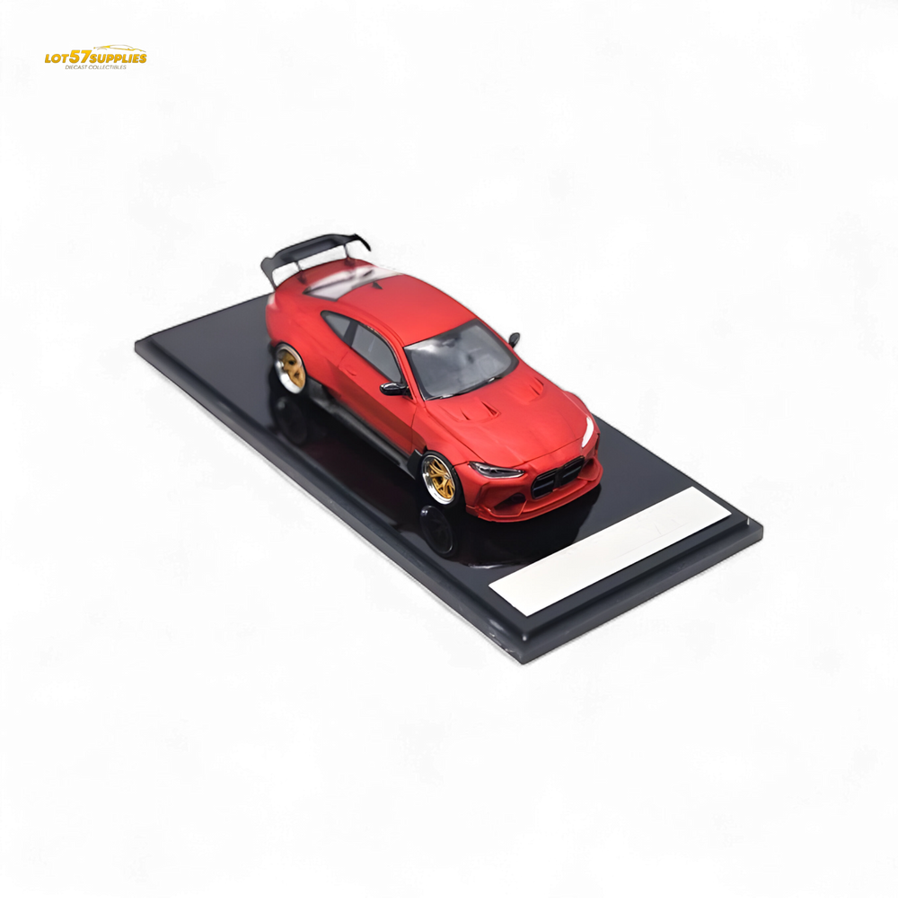 Street Weapon SW BMW G82 M4 Wide-Body - Red 1:64 (ONLINE ORDER ONLY)