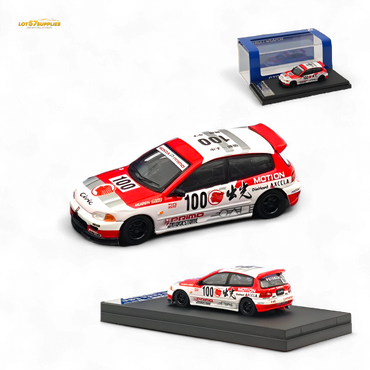 Street Weapon Honda Civic EG6 Idemitsu Street Edition 1:64