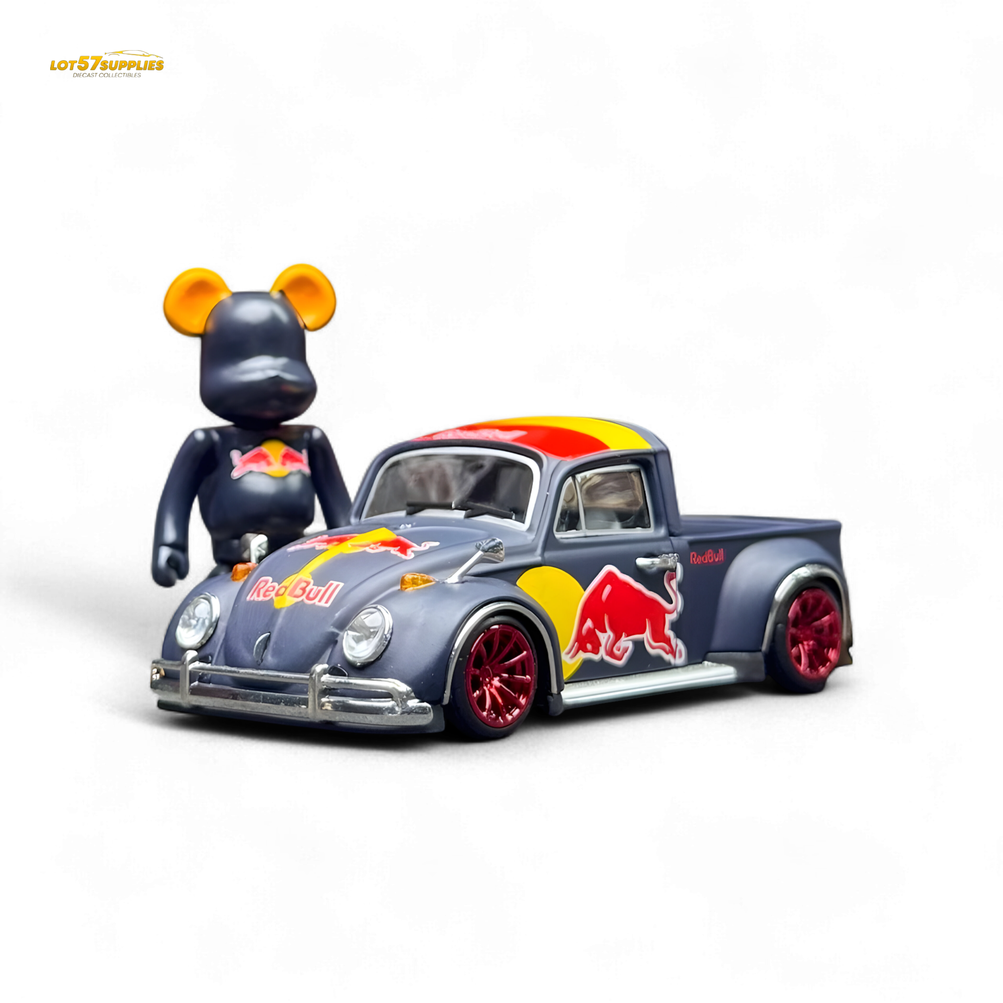 (Pre-Order) Liberty 64 Beetle Pickup - R e d B u l l 1:64 (Online Order Only)